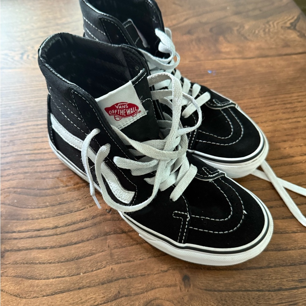 Vans Black High-Top Sneakers